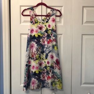 100% silk Cynthia Rowley sun dress